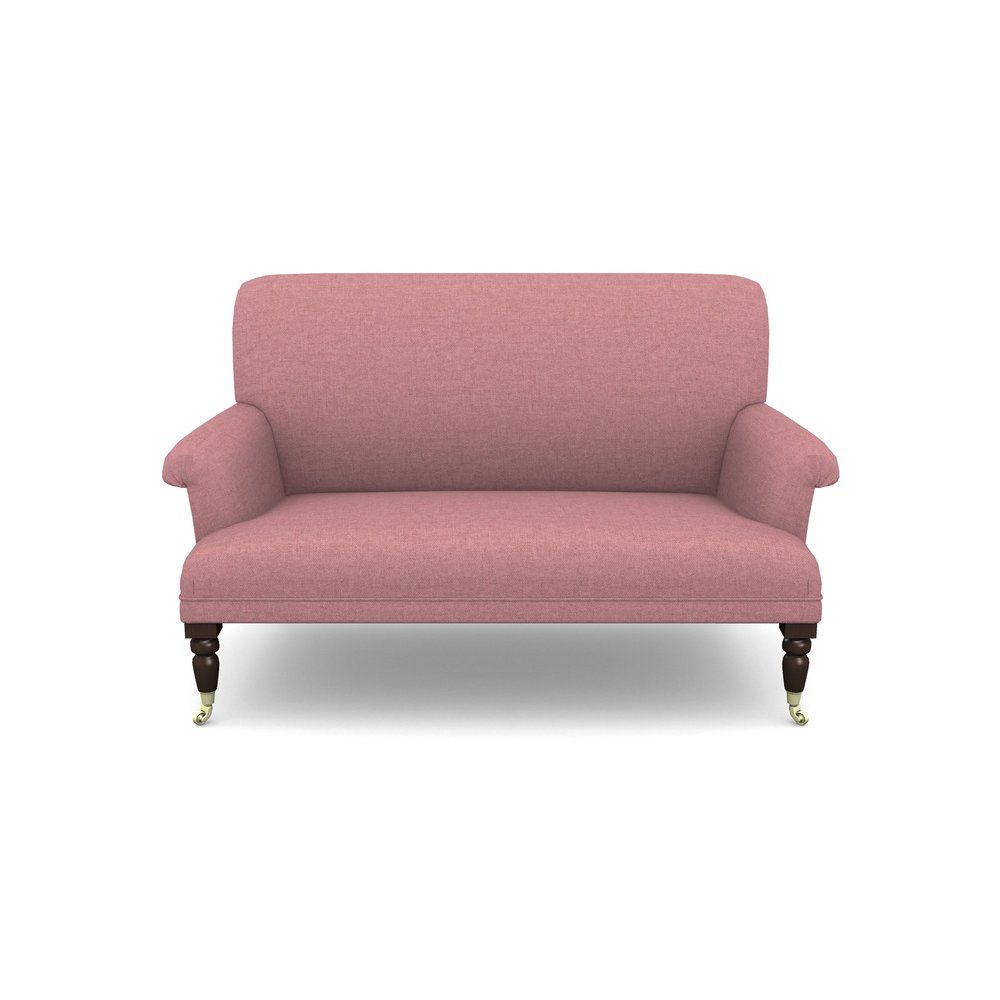 Midhurst 2 Seater Sofa in Easy Clean Plain- Rosewood