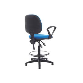 Point Draughtsman Chair With Fixed Arms, Subtract