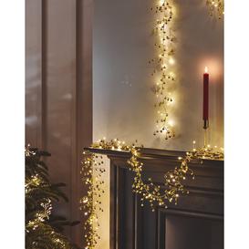 image-Golden Bell Christmas Garland String Lights