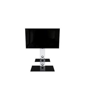 Avf Lesina Tv Stand 700 - Fits Up To 65 Inch Tv - White/Black
