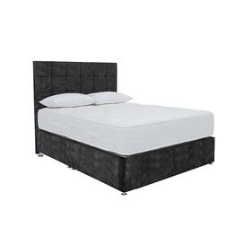 Firm Sleep 1500 Divan Set with Continental Drawers - Super King - Lace Domino