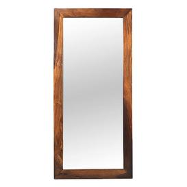 image-Kuba Sheesham Rectangular Tall Mirror - 60cm x 130cm