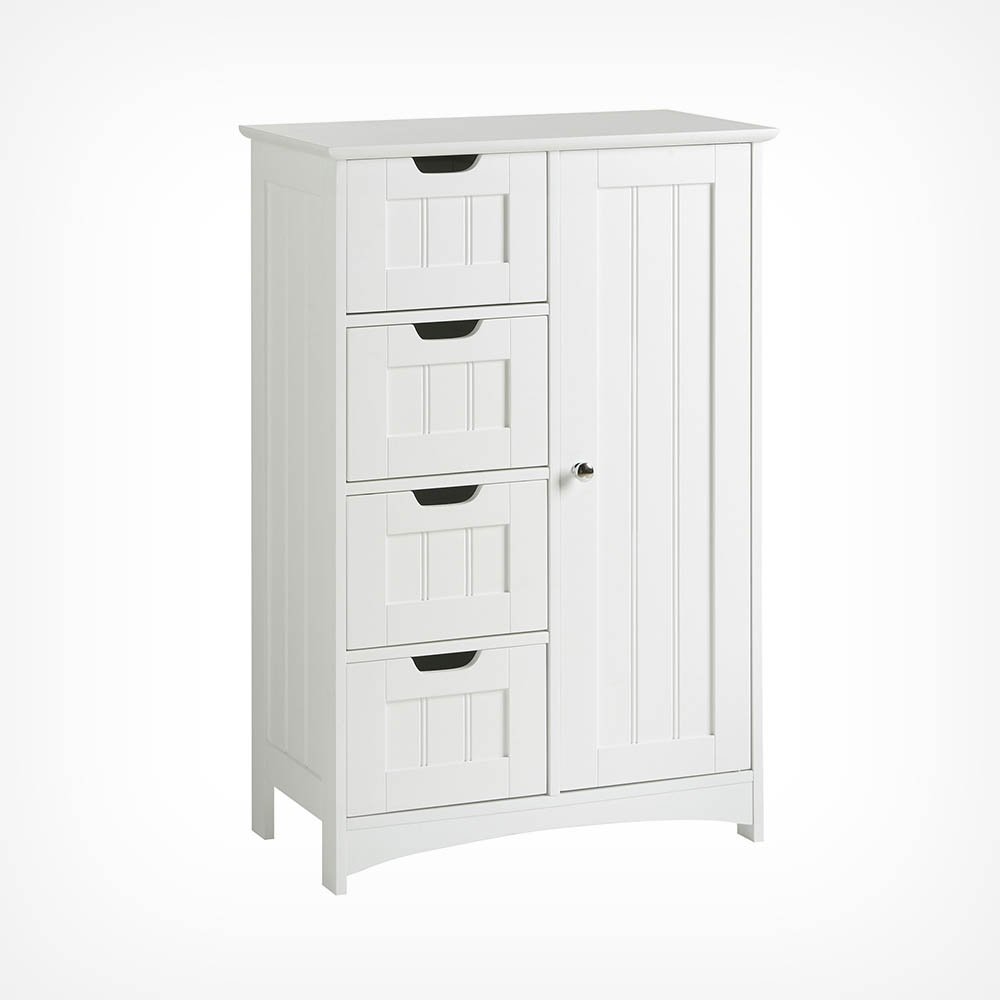 Colonial White Large Cabinet