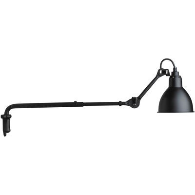 N°203 Wall light with plug - Wall lamp by DCW éditions Black