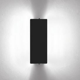 Wall light - with a dual LED swivelling panel / Charlotte Perriand, 1962 by Nemo Black
