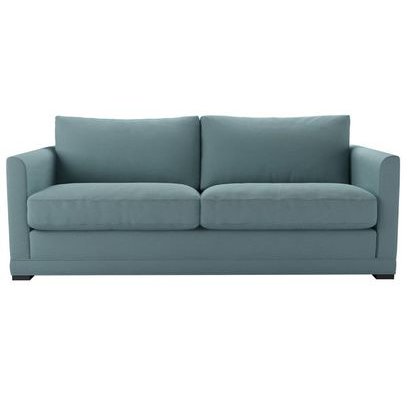 Aissa 3 Seat Sofa Bed in Lagoon Brushed Linen Cotton - sofa.com
