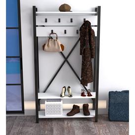 image-Artrina Hall Tree with Bench and Shoe Storage