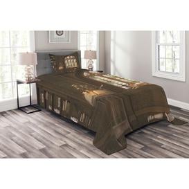 image-Colangelo Gothic Bedspread Set with Cushion Cover