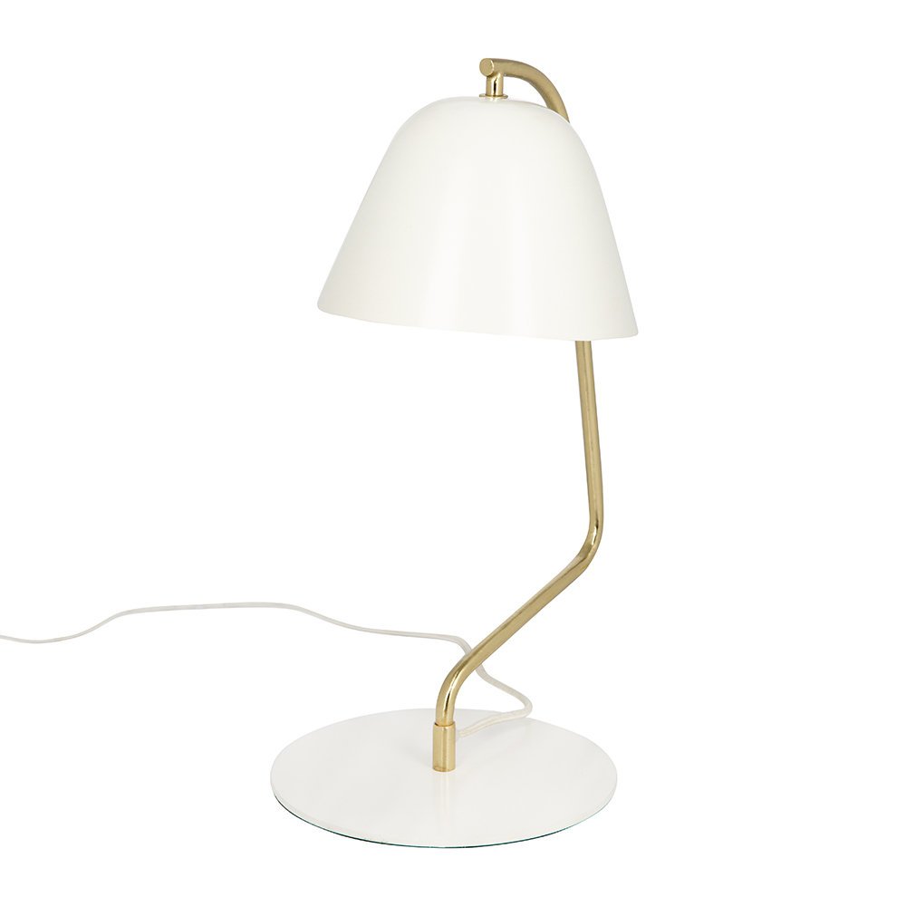 Luxe - Bell Table Lamp - White