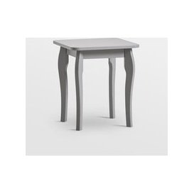 Grey Dressing Table Stool