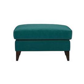 The Lounge Co. - Romilly Fabric Footstool - Dragoneye