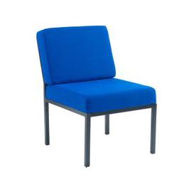 Metz Steel Framed Reception Chair, Blue