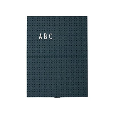 A4 Memo board - / L 21 x H 30 cm by Design Letters Green