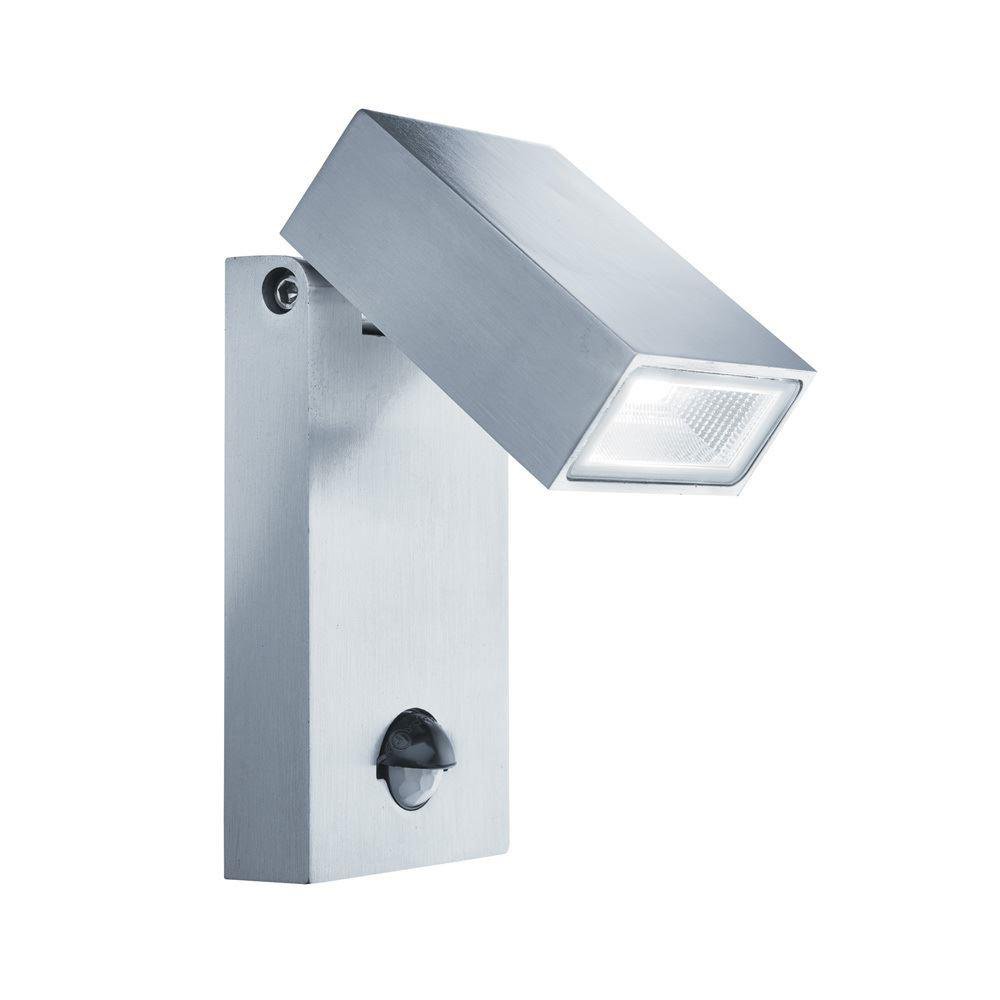 Searchlight 7585 Outdoor Wall Light With Motion Sensor In Stainless Steel