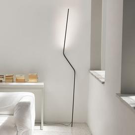 Neo LED Floor lamp - / H 205 cm - Adjustable by Nemo Black