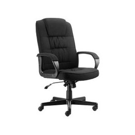 Muscat Fabric Executive Chair, Black