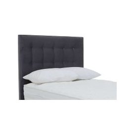 Silentnight - Coral Floor Standing Headboard - Small Double - Luxury Charcoal