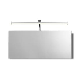 Mantra M5085 Sisley LED Bathroom Bar Light In Silver And Chrome