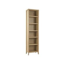 Duplex Narrow Bookcase - Oak