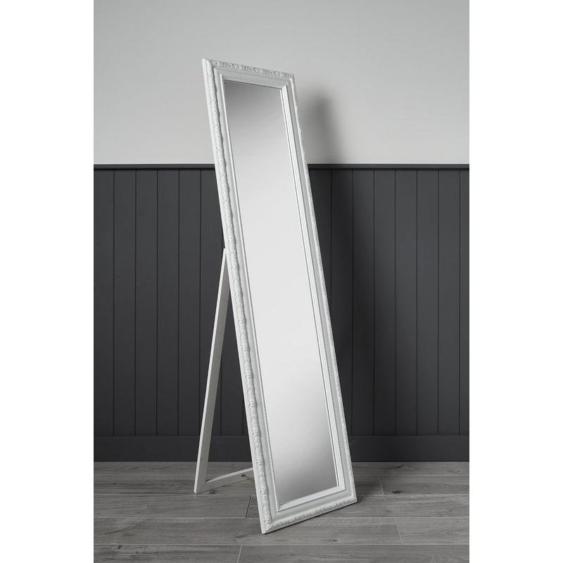 Large Shabby Chic Leaner Mirror