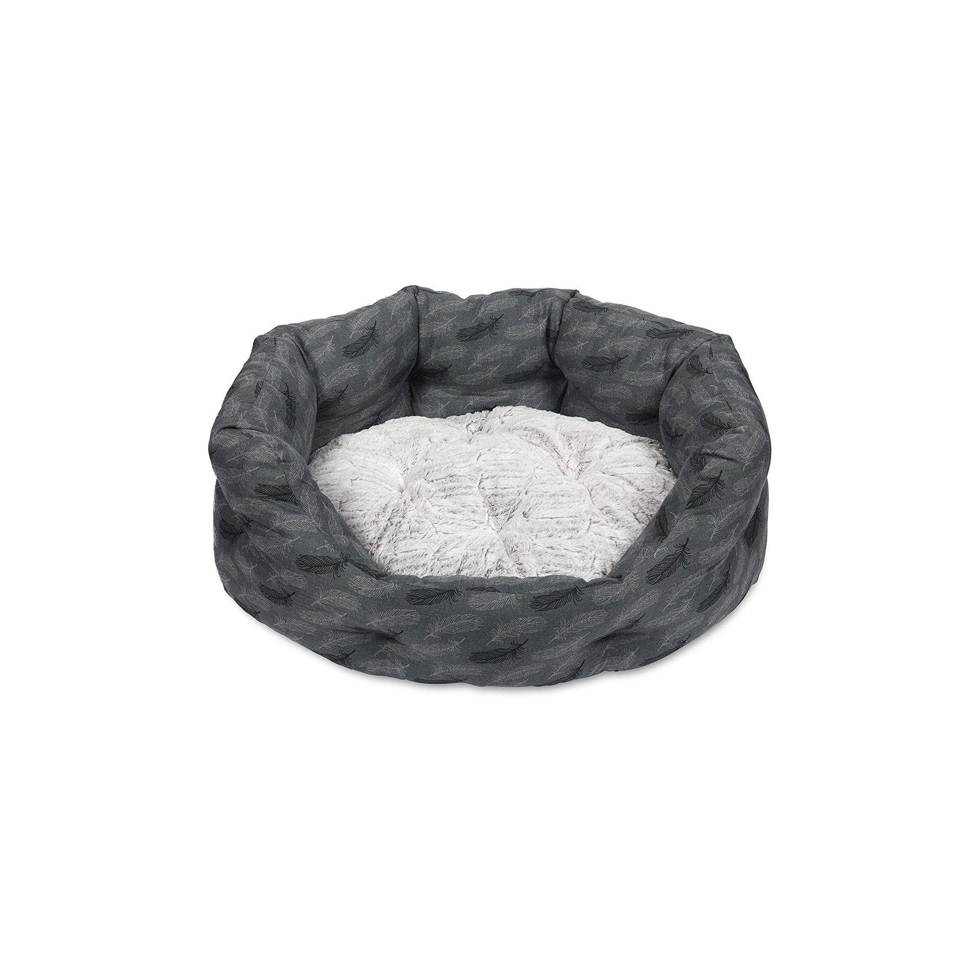 Petface Feather Oval Dog Bed