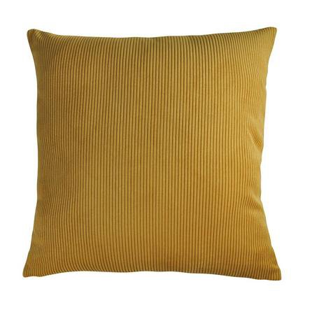 Corduroy Cushion Yellow
