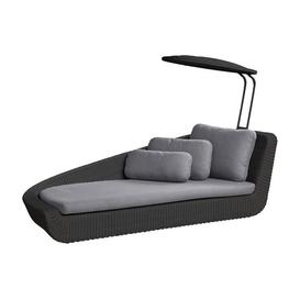 image-Cane-line Savannah Right Module Black Outdoor Daybed