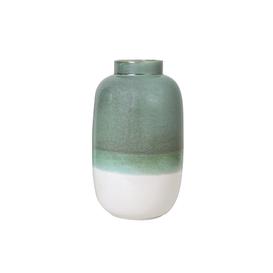 Fujimoto Green Ceramic Table Vase
