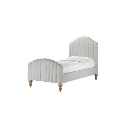 Bella Single Bed in Alabaster Brushed Linen Cotton - sofa.com