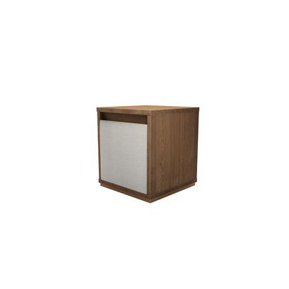Alfie Bedside Table with One Drawer in Clay House Basket Weave - sofa.com