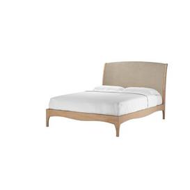 Emilia King Bed in Cashew Baylee Viscose Linen - sofa.com