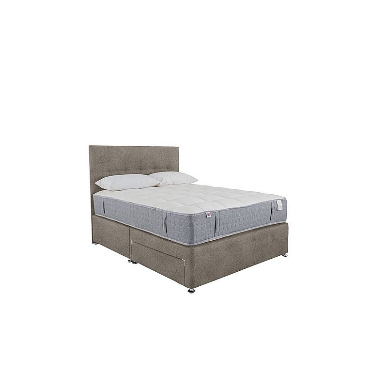 Millbrook - PureTech 2000 Divan Set with Continental Drawers - King Size - Grampian Mineral