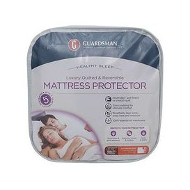 Guardsman Luxury Quilted & Reversible Mattress Protector - King Size