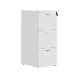 Proteus Wooden Filing Cabinet, White