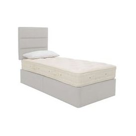 Hypnos - Bespoke Bliss Soft Divan Set with 2 Drawers - Single - Maestro Oatmeal