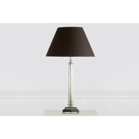 Nelsons Column Lamp - Polished Nickel
