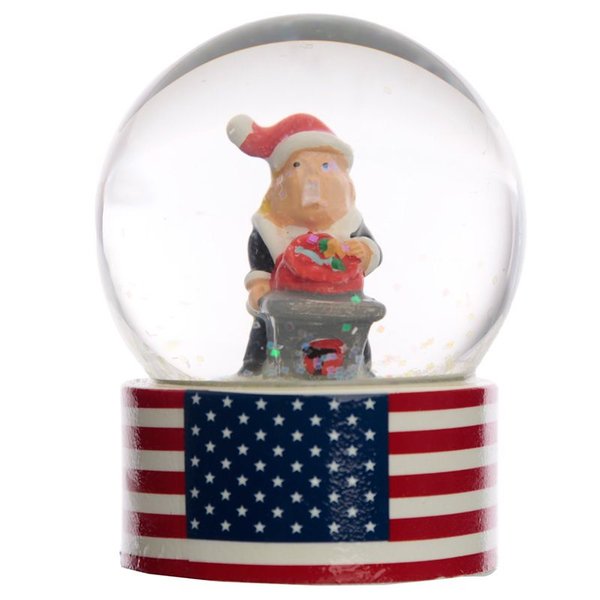 Christmas President Waterball Snow Globe