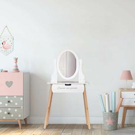 image-Dressing Table with Mirror