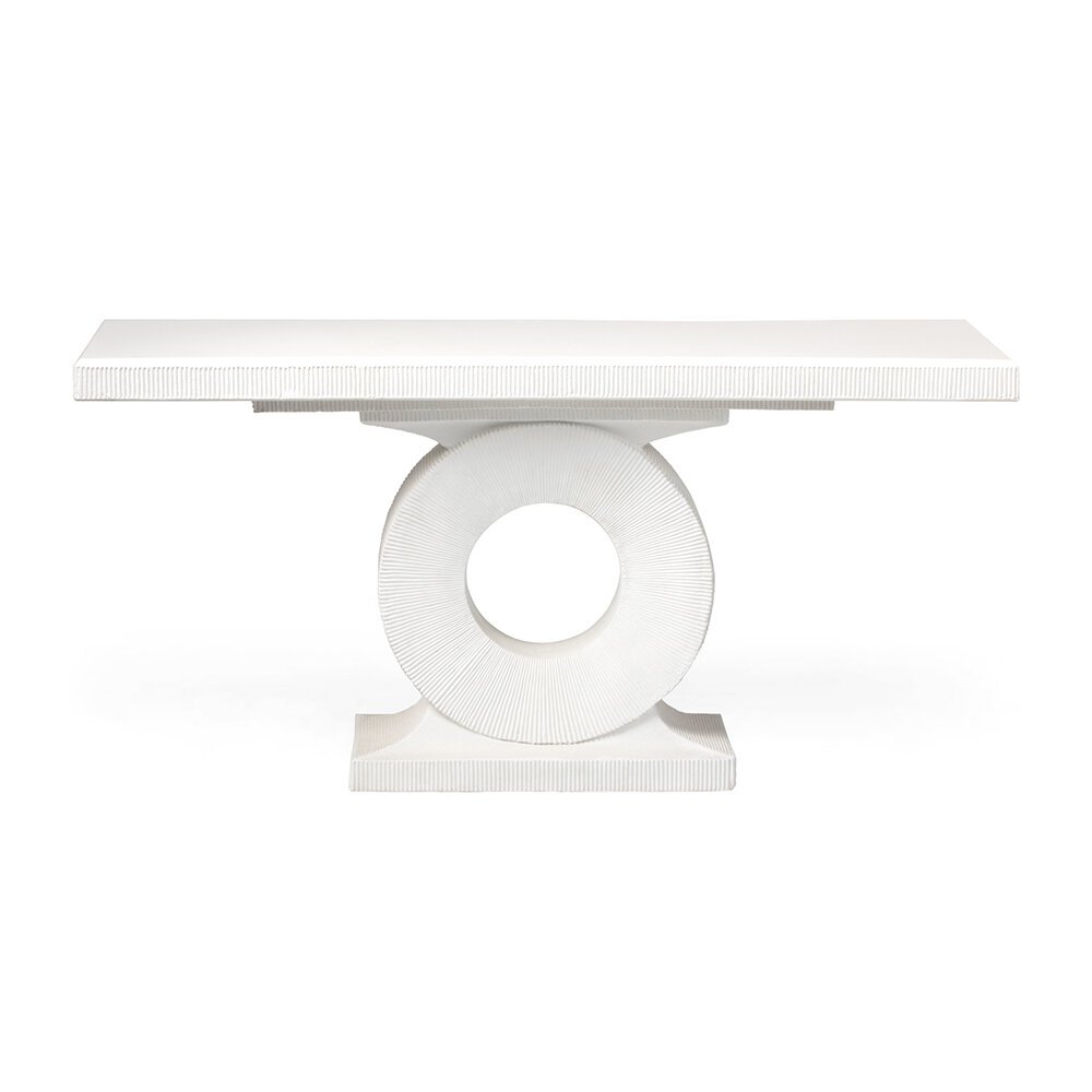 Made Goods - Grier Console Table - White