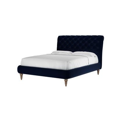 Knightsbridge without Footboard King Bed in Admiral Smart Cotton - sofa.com