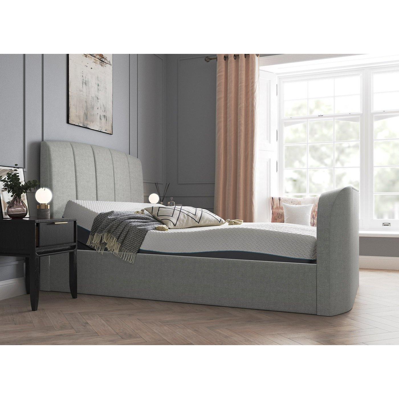Seoul Sleepmotion Adjustable TV Bed Frame - 5'0 King - Grey