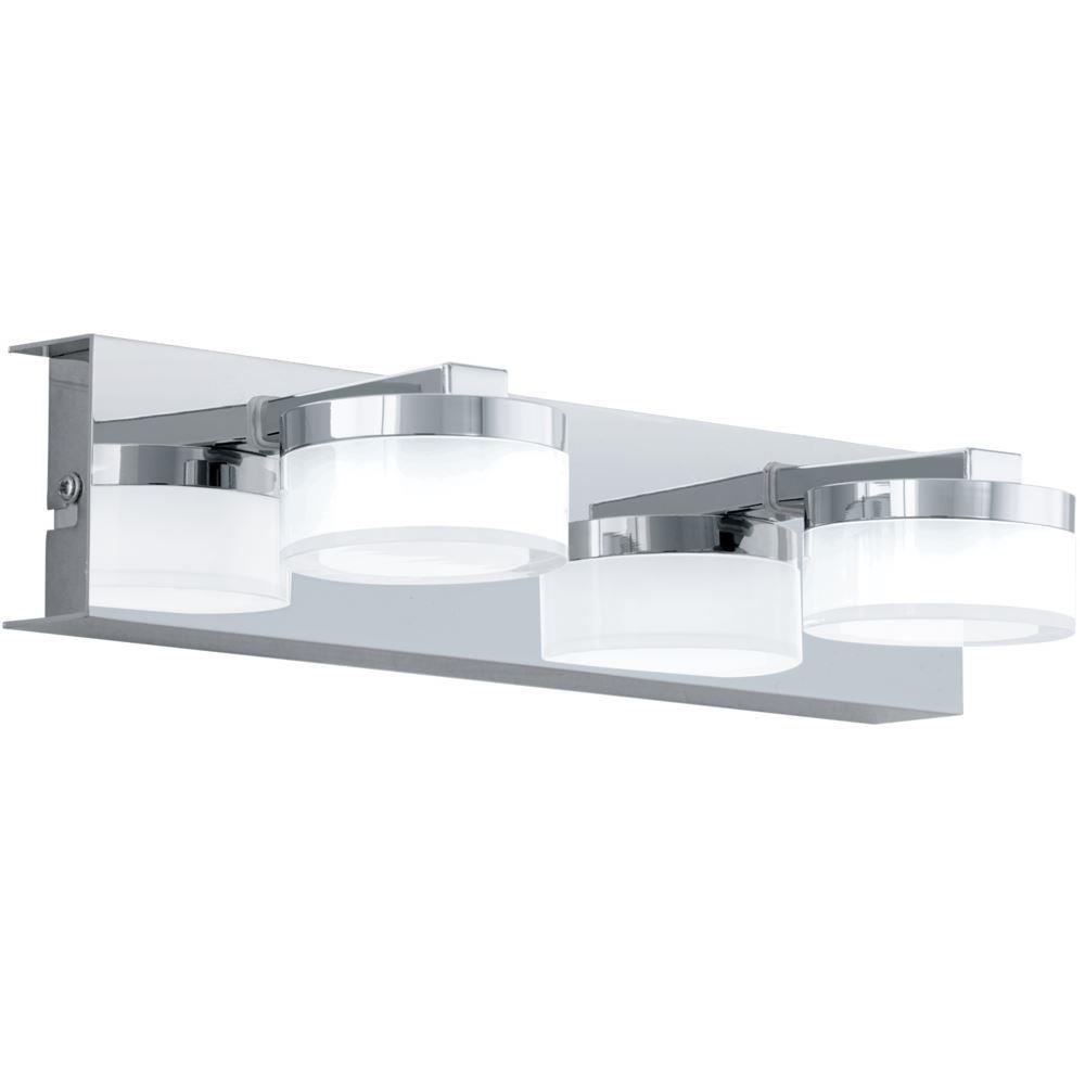 Eglo 94652 Romendo 2 Light Bathroom Wall Light In Chrome