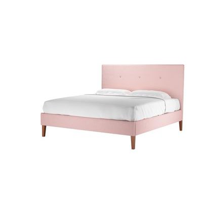 Avery 130cm Super King Bed in Rhubarb Smart Cotton - sofa.com