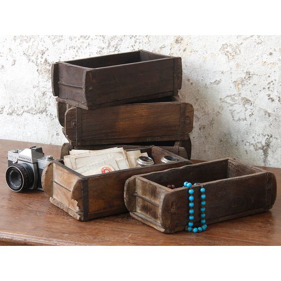 Storage Boxes - Old Brick Moulds  Medium