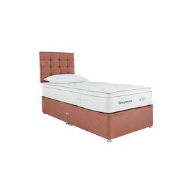 Sleepeezee - Natural Touch 2000 Pillowtop Divan Set with 2 Drawers - Single - Burnt Orange