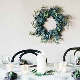 Graham and Green Frosted Eucalyptus Wreath