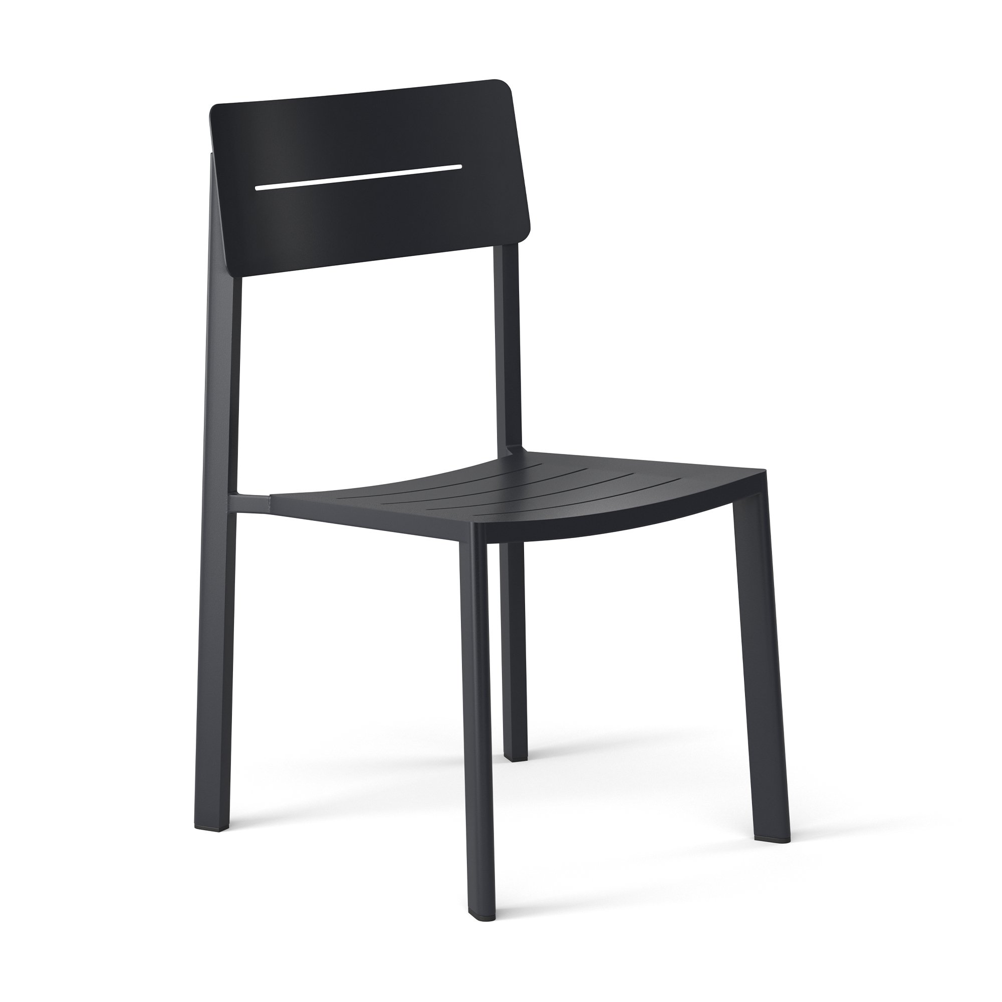 Highline Outdoor Side Chair in Black By The Conran Shop