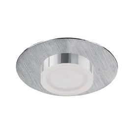 Mantra M8350 Marcel Bathroom Round LED Recessed Downlight In Satin Aluminium