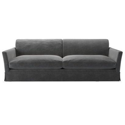 Otto 4 Seat Sofa in Earl Grey Smart Velvet - sofa.com