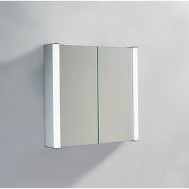 Burinskiy 70 x 70cm Surface Mounted Mirror Cabinet with LED Lightning